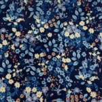 Poplin Floral Print Design - 100% Cotton Fabric 56"/140cm