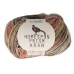 King Cole Homespun Prism Aran Yarn