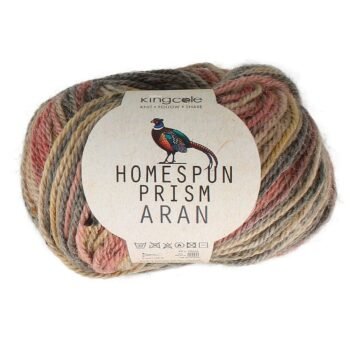 King Cole Homespun Prism Aran Yarn